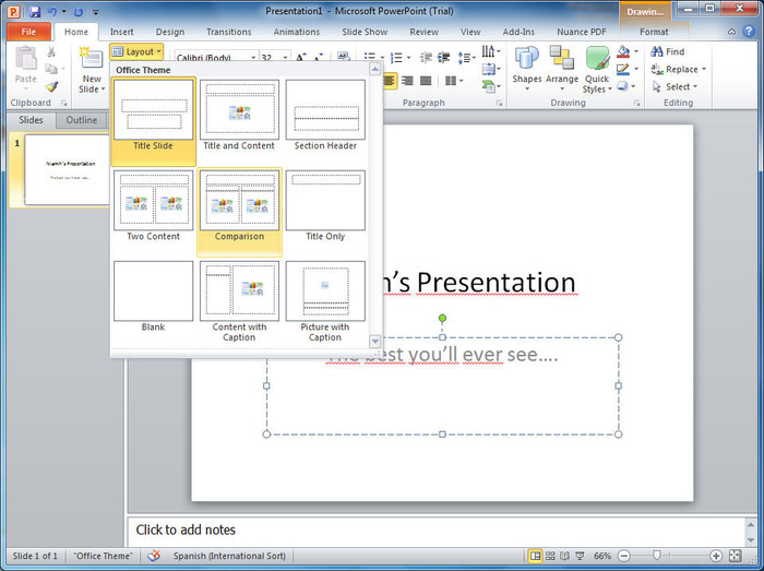 Curso online de MS PowerPoint 2010